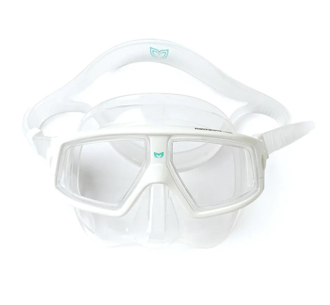 MolchanovsCoreFreedivingMaskWhite-Clear