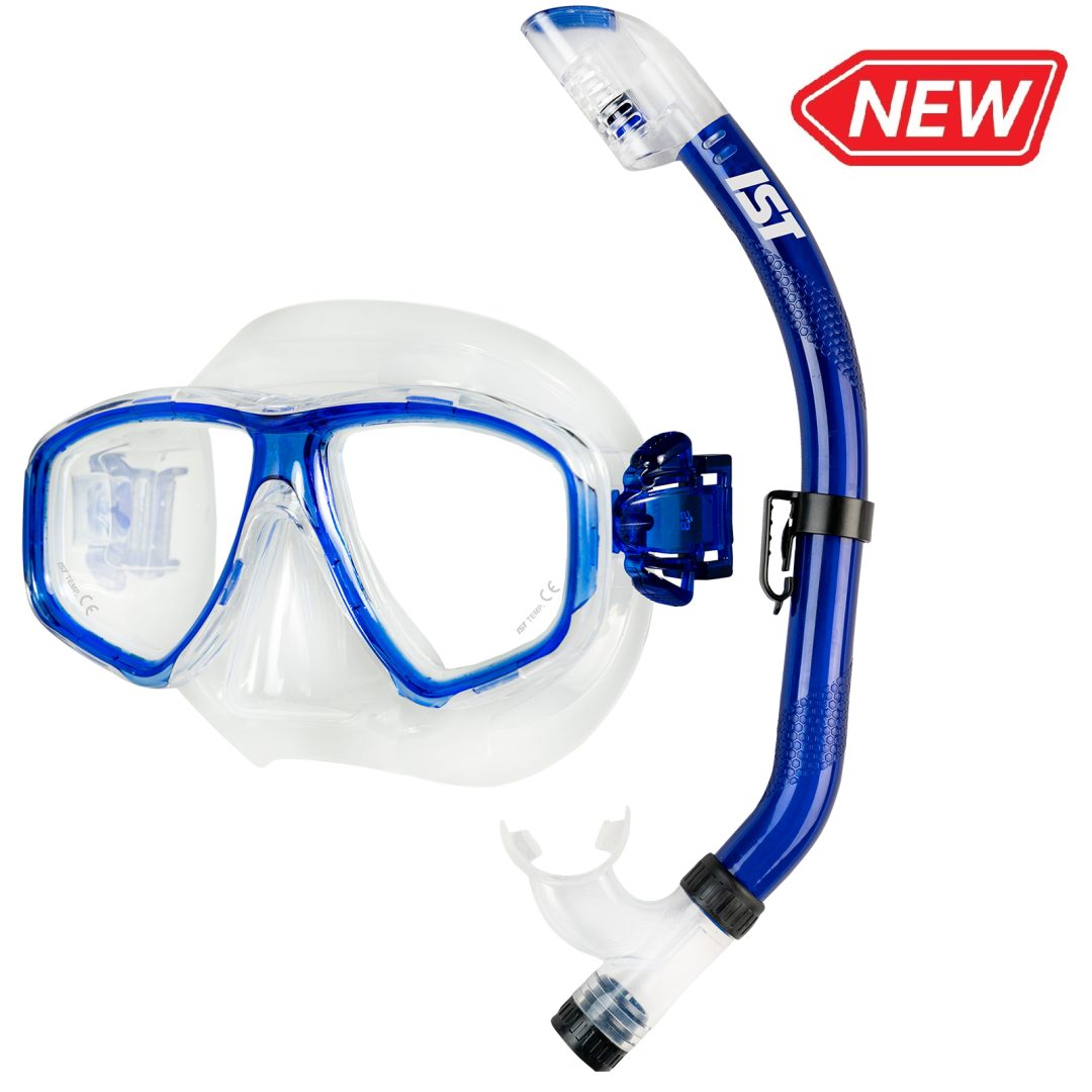 IST_Snorkeling Combo Set (Dry Top)_blue